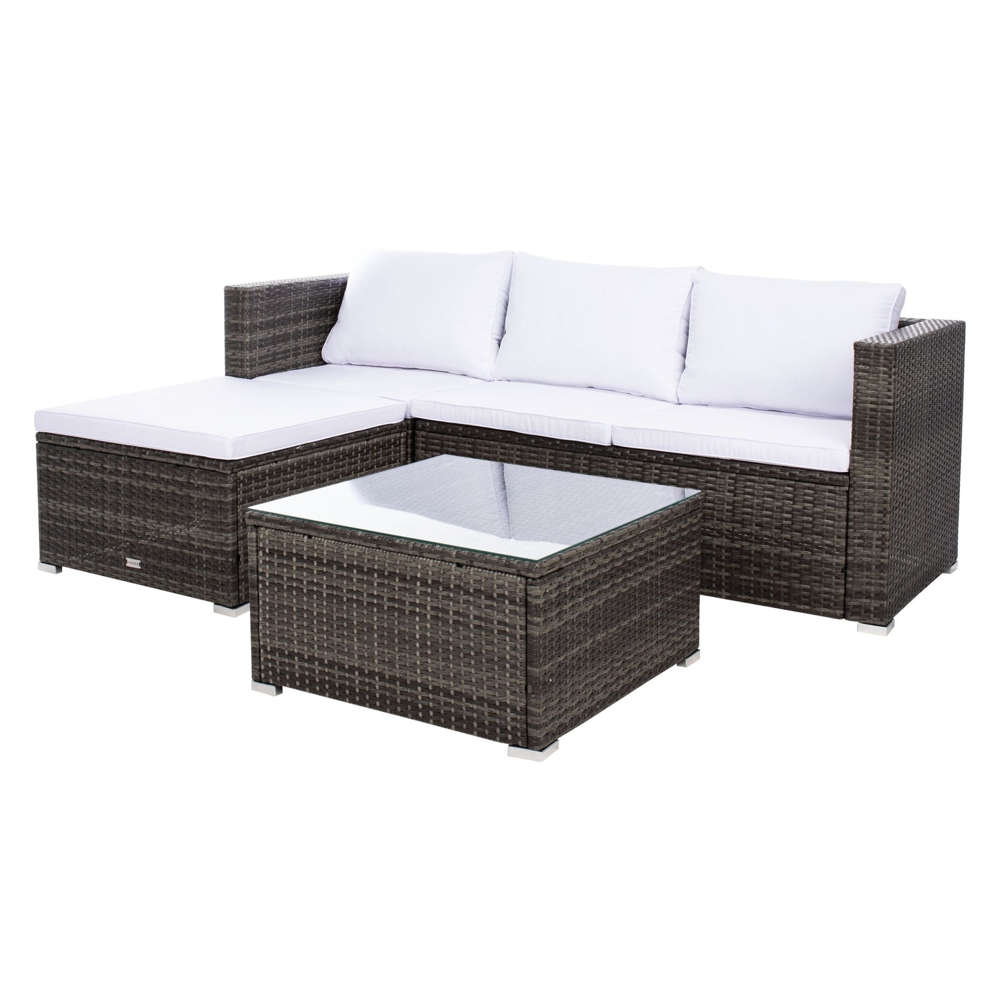 Set da giardino SAFAVIEH Outdoor Lainey da 3 pezzi - 51L x 26P x 27A