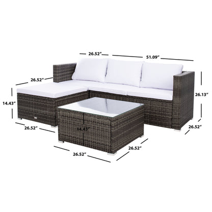 Set da giardino SAFAVIEH Outdoor Lainey da 3 pezzi - 51L x 26P x 27A