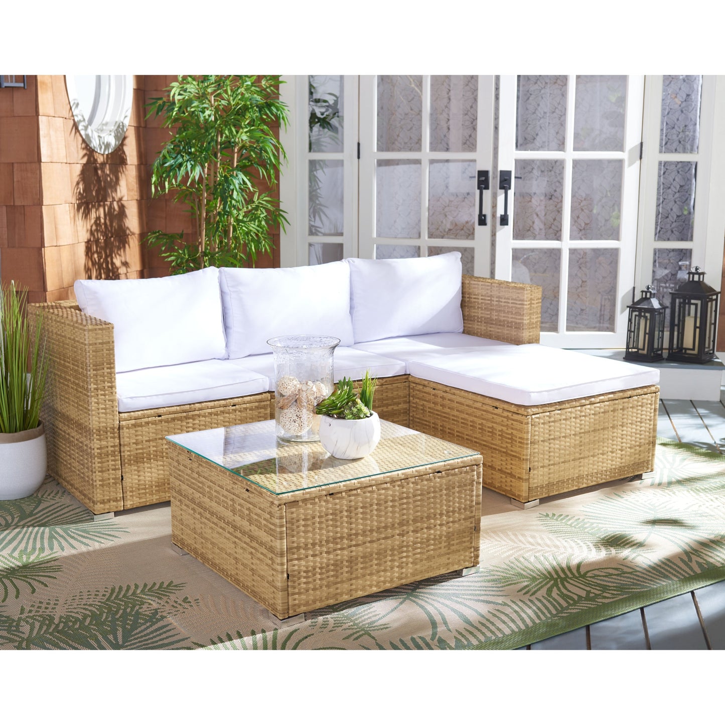 Set da giardino SAFAVIEH Outdoor Lainey da 3 pezzi - 51L x 26P x 27A