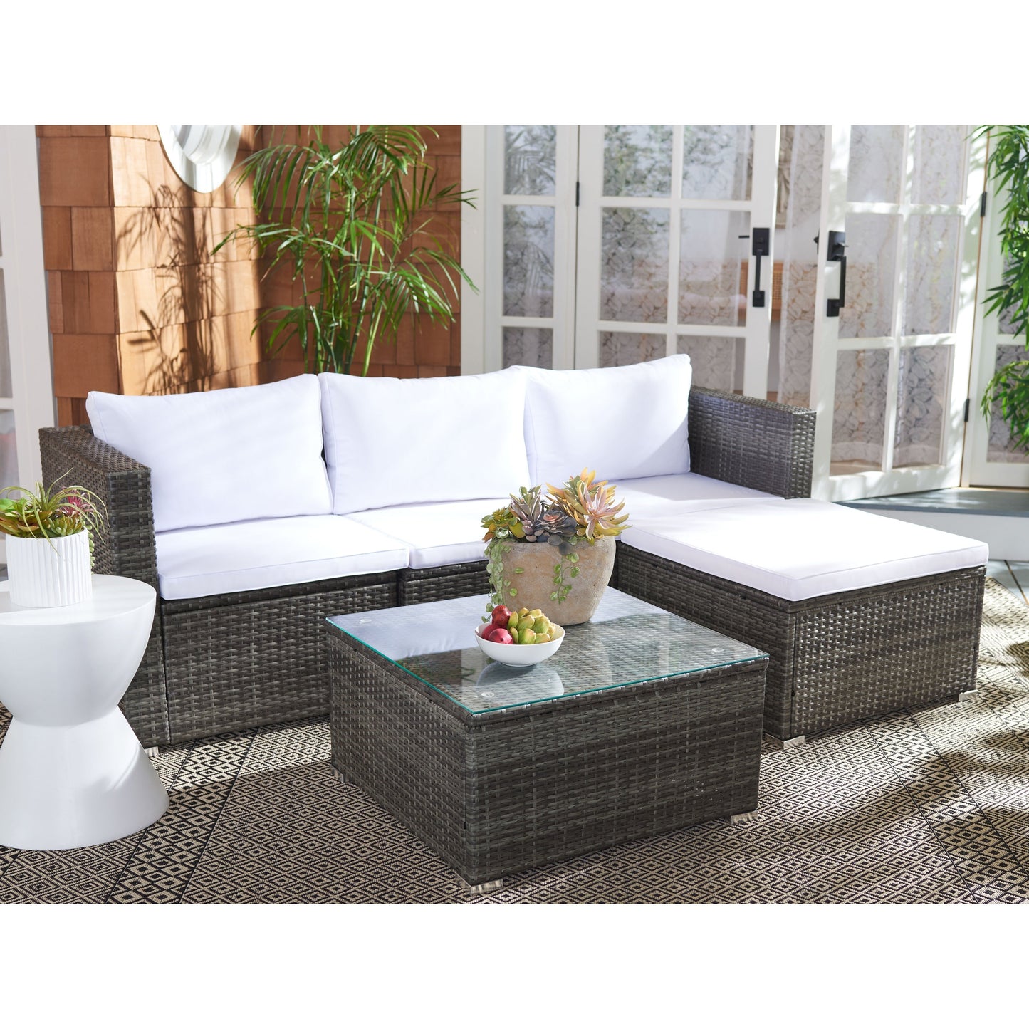 Set da giardino SAFAVIEH Outdoor Lainey da 3 pezzi - 51L x 26P x 27A