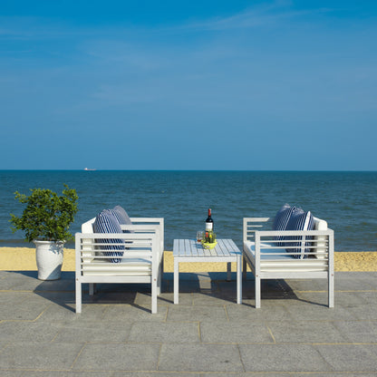 SAFAVIEH Outdoor Living Alda Set da 4 pezzi con cuscini decorativi - 51L x 26P x 26A