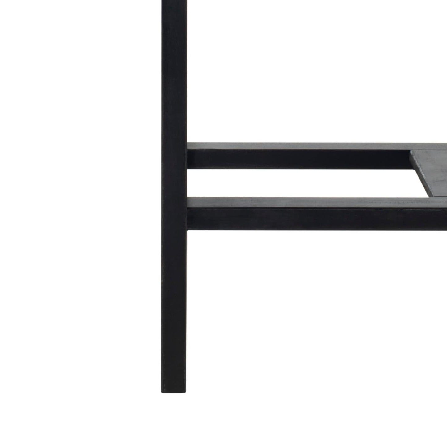 SAFAVIEH Outdoor Living Burbank Set da esterno 4 pezzi - Nero / BiancoNero - 44L x 25P x 34A