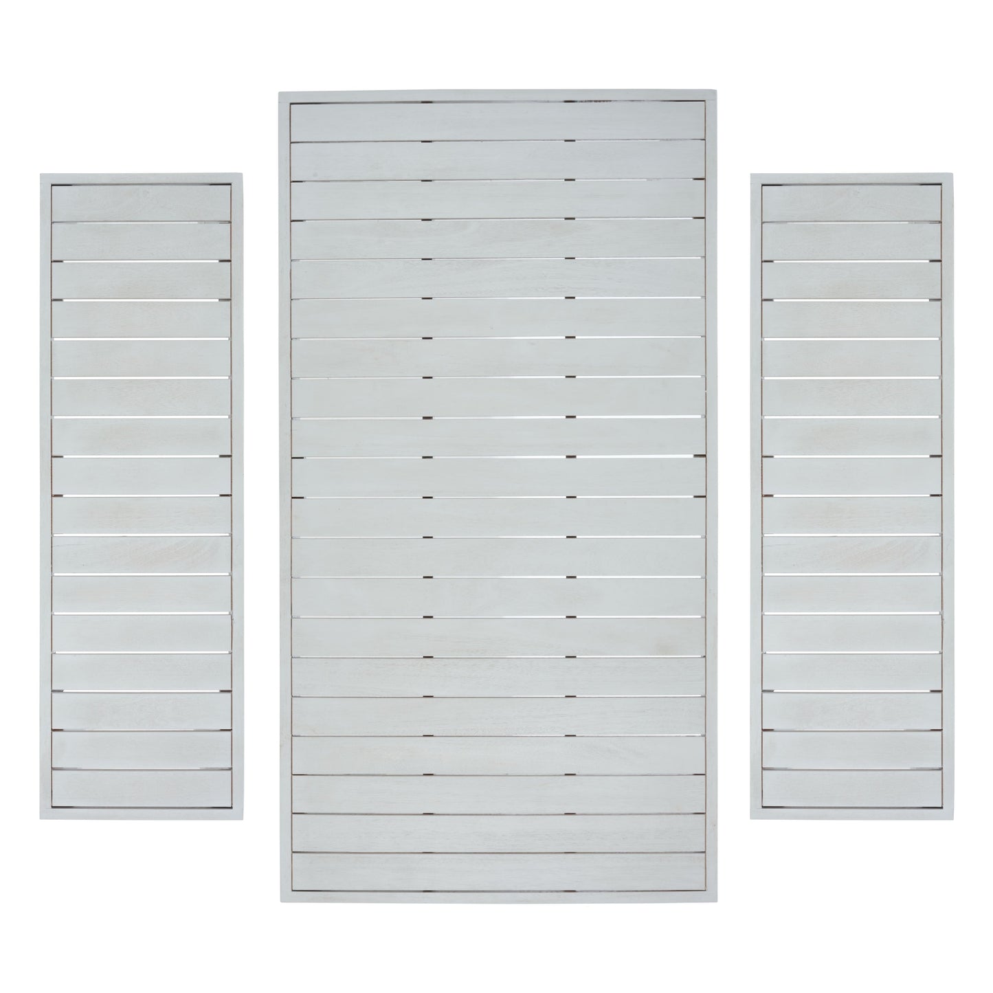 Set da pranzo SAFAVIEH Outdoor Living Dario da 3 pezzi con tavolo da 59 pollici e 2 panche senza schienale - 59L x 32P x 30A