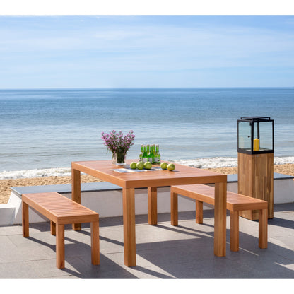 SAFAVIEH Outdoor Living Dario Set da pranzo 3 pezzi - 59L x 32P x 30A