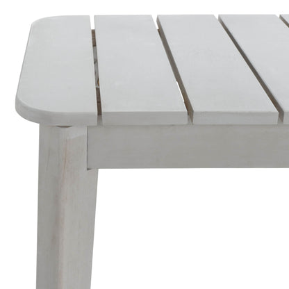 SAFAVIEH Outdoor Living Europa Set da pranzo con tavolo e 2 panche - 35L x 60P x 29A