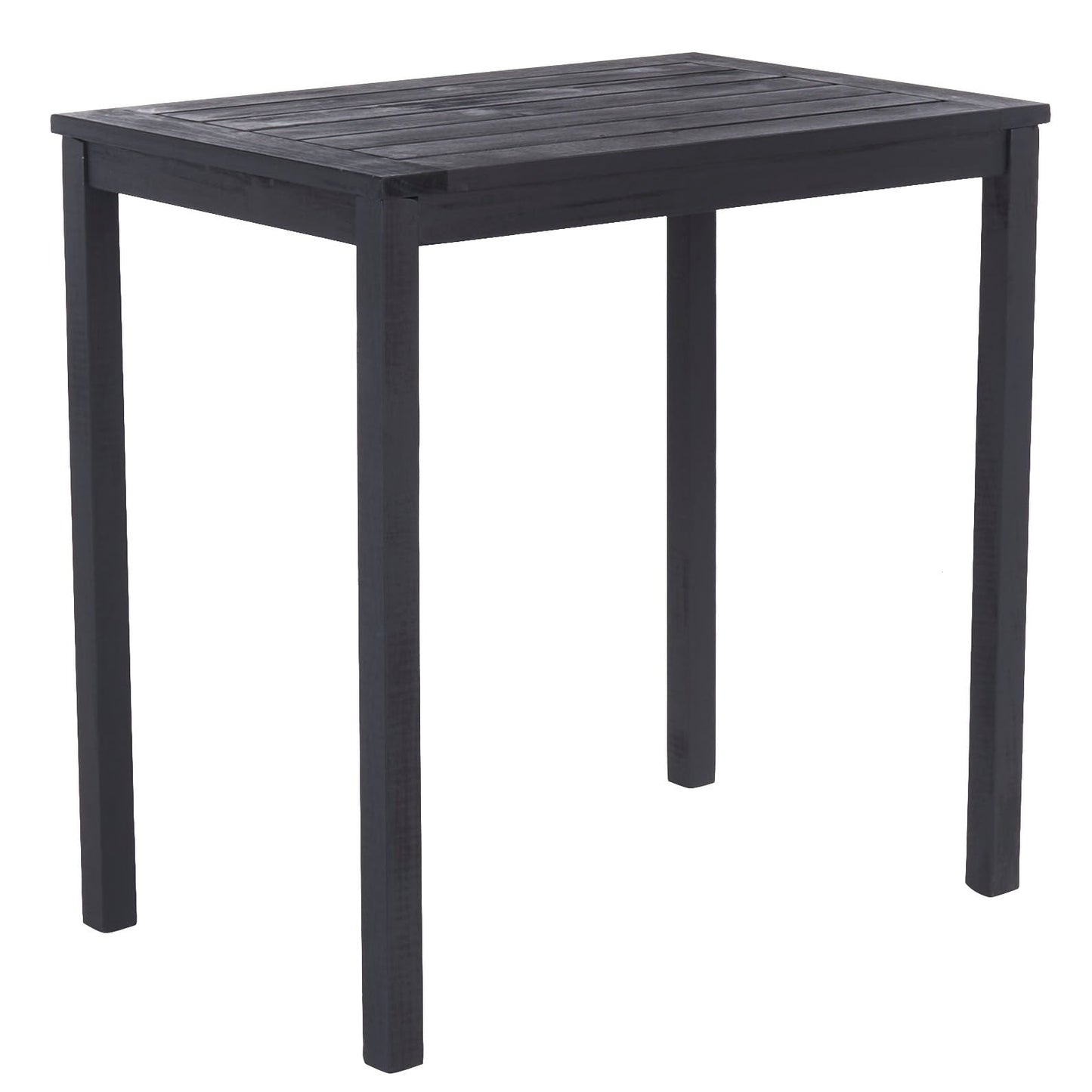 SAFAVIEH Outdoor Living Ronson Set di 5 pezzi componibili - Grigio ardesia scuro/beige - 27L x 27P x 27A