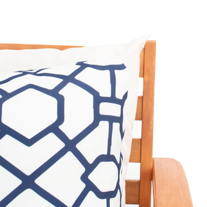 Set da giardino per conversazione SAFAVIEH Outdoor Lupe, 4 pezzi - 49L x 31P x 30A