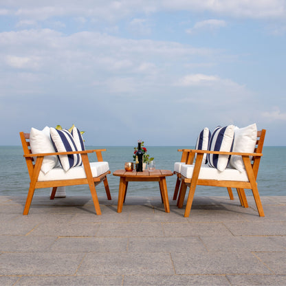 Set da giardino per conversazione SAFAVIEH Outdoor Lupe, 4 pezzi - 49L x 31P x 30A