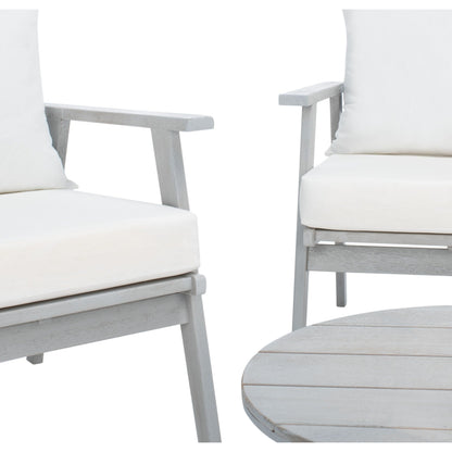 Set da giardino per conversazione SAFAVIEH Outdoor Lupe, 4 pezzi - 49L x 31P x 30A