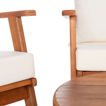 Set da giardino per conversazione SAFAVIEH Outdoor Lupe, 4 pezzi - 49L x 31P x 30A