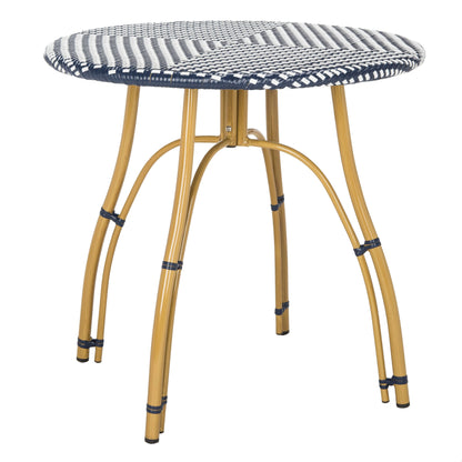 Tavolo da bistrot in rattan Myah da esterno SAFAVIEH - 31,5 L x 31,5 L x 30 A - 32 L x 32 P x 30 A