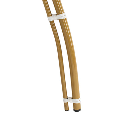 Tavolo da bistrot in rattan Myah da esterno SAFAVIEH - 31,5 L x 31,5 L x 30 A - 32 L x 32 P x 30 A