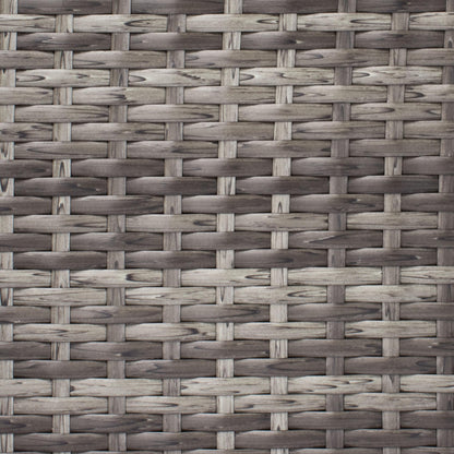 Set da patio in vimini SAFAVIEH per esterni Natalee, 4 pezzi - 50L x 27P x 28A