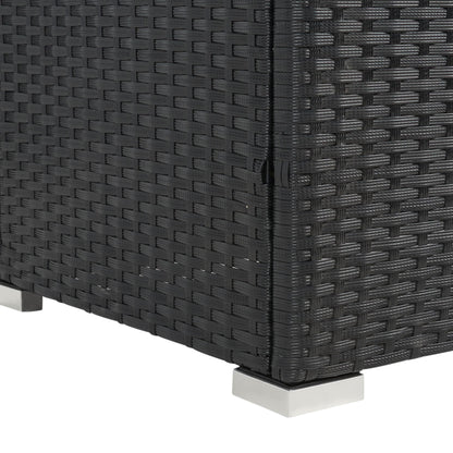 Set da patio in vimini SAFAVIEH per esterni Natalee, 4 pezzi - 50L x 27P x 28A