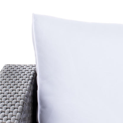 Set da patio in vimini SAFAVIEH per esterni Natalee, 4 pezzi - 50L x 27P x 28A