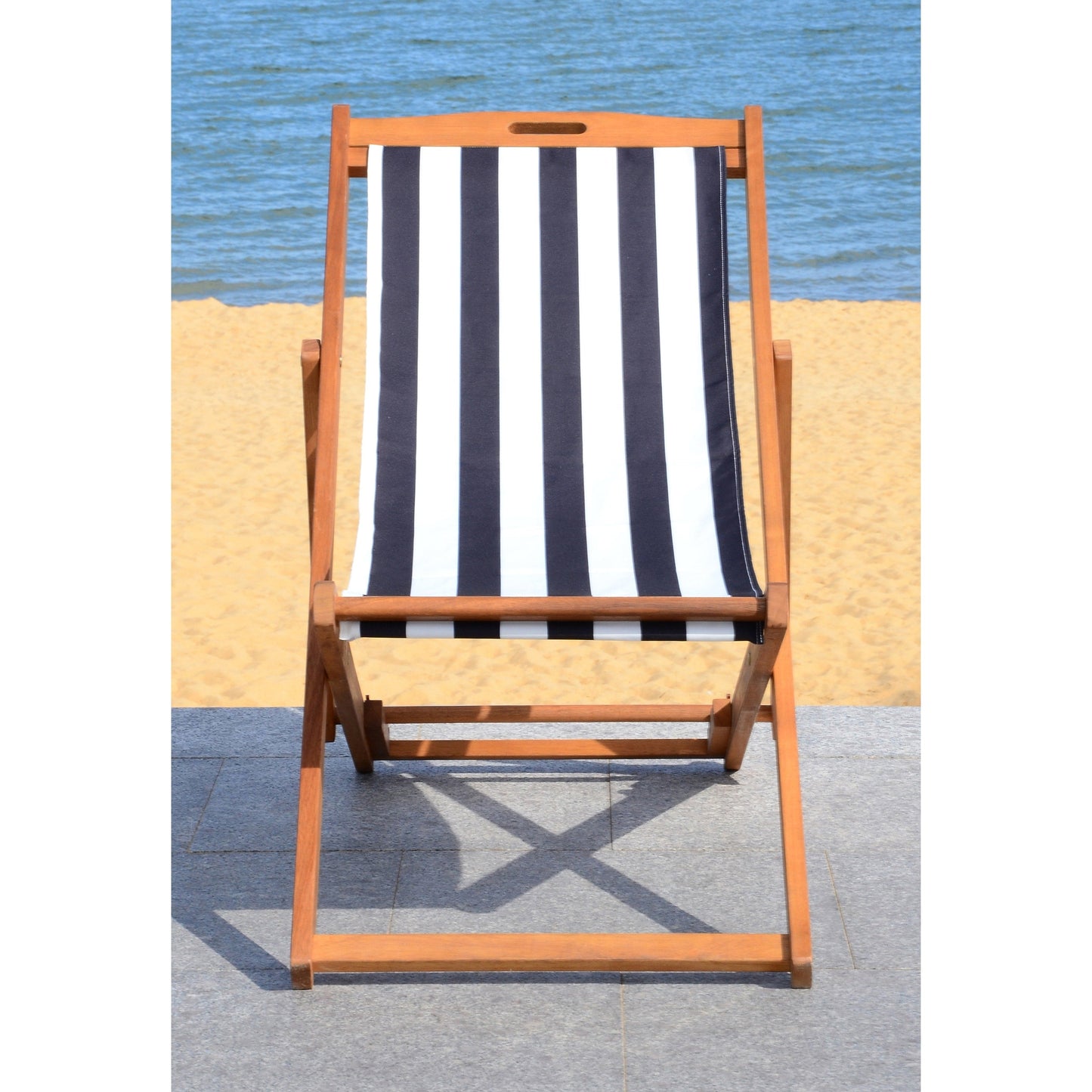 Sedia pieghevole da esterno SAFAVIEH Natalya (set da 2) - 24L x 34P x 41A