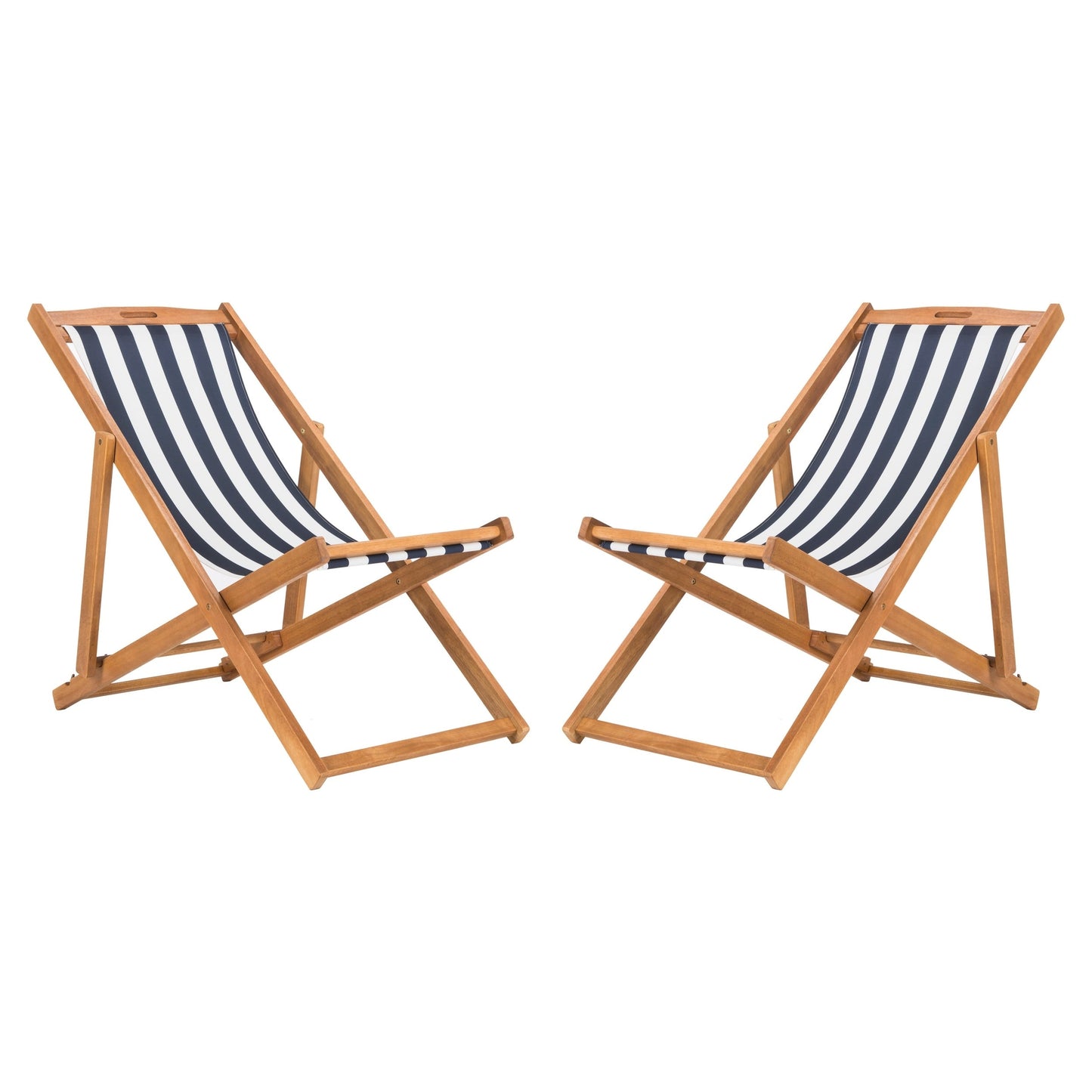 Sedia pieghevole da esterno SAFAVIEH Natalya (set da 2) - 24L x 34P x 41A