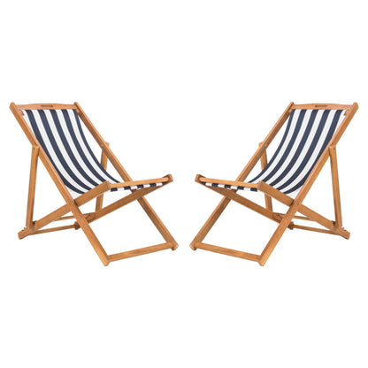 Sedia pieghevole da esterno SAFAVIEH Natalya (set da 2) - 24L x 34P x 41A