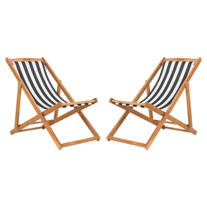 Sedia pieghevole da esterno SAFAVIEH Natalya (set da 2) - 24L x 34P x 41A