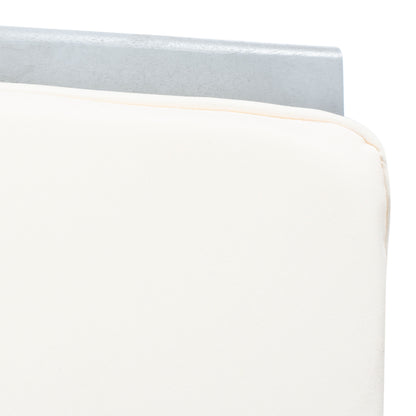 SAFAVIEH Outdoor Nayely Set da conversazione da patio in legno massello di acacia, 4 pezzi - 47L x 33P x 26A