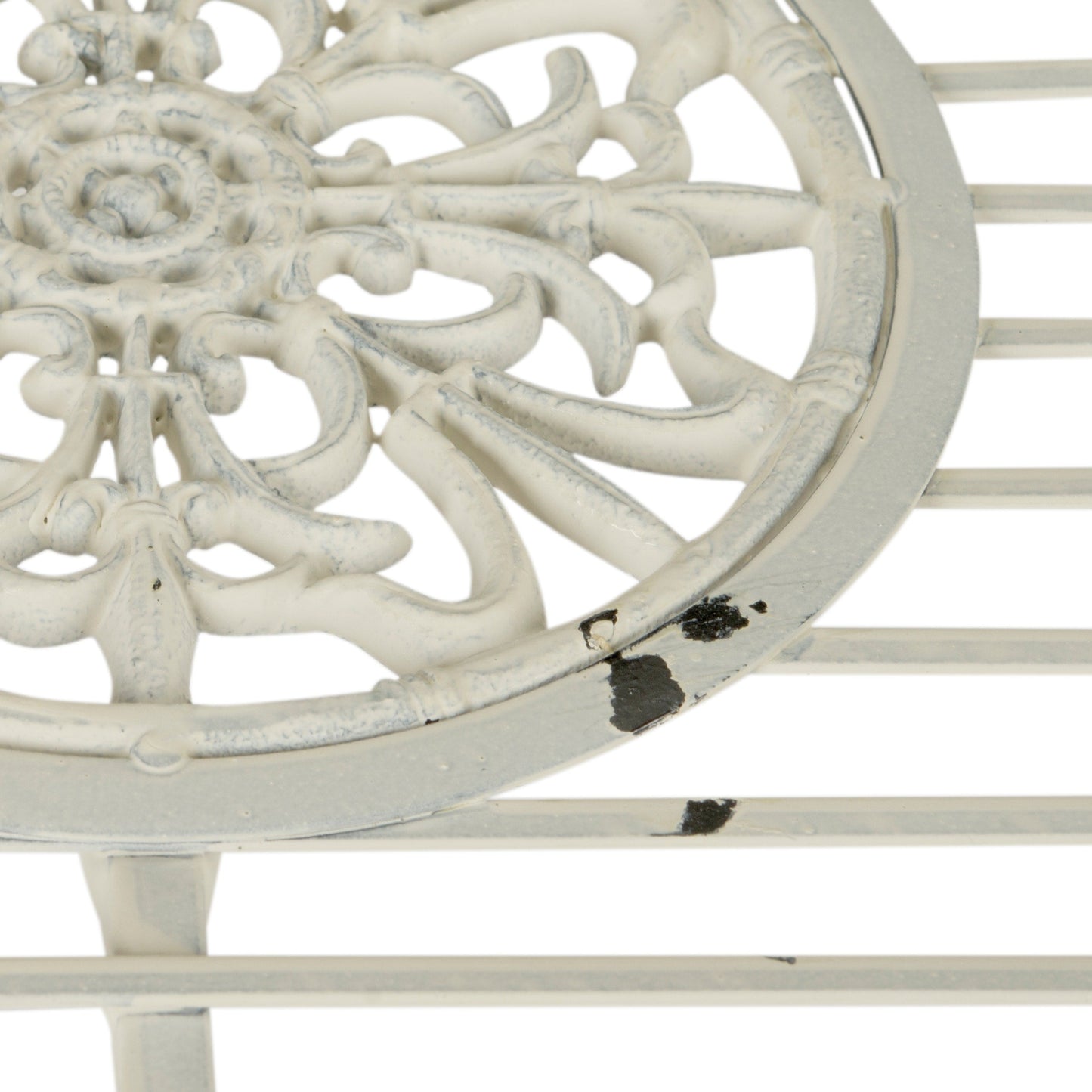 Set da patio SAFAVIEH Outdoor Nyasia in ferro battuto vittoriano, 4 pezzi - 45L x 39P x 22A