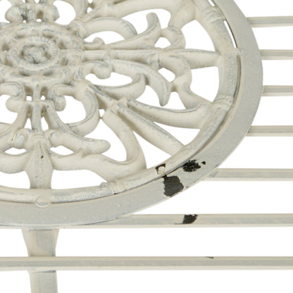 Set da patio SAFAVIEH Outdoor Nyasia in ferro battuto vittoriano, 4 pezzi - 45L x 39P x 22A