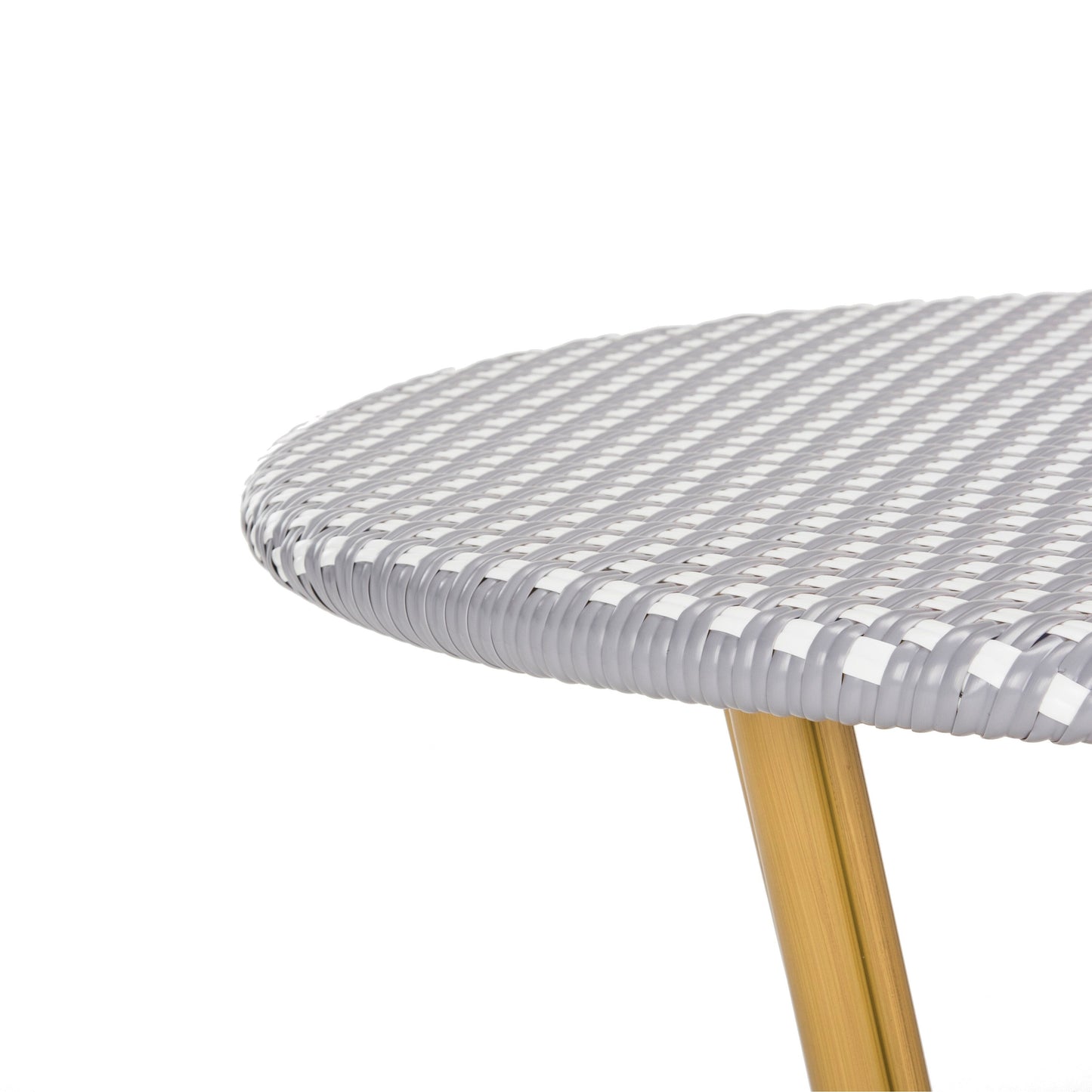 Tavolo da bistrot in rattan Reanna da esterno SAFAVIEH (completamente assemblato) - 32Lx32Px30A