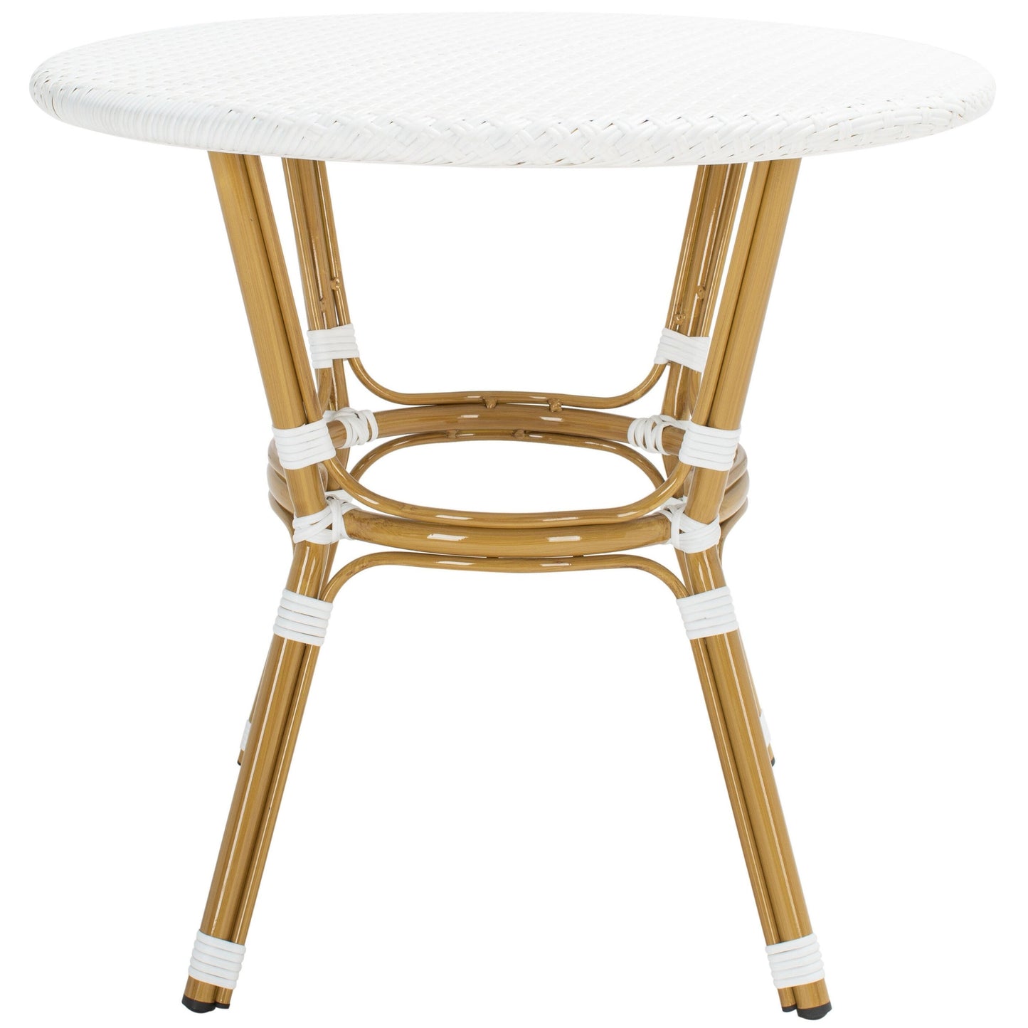 Tavolo da bistrot in rattan Reanna da esterno SAFAVIEH (completamente assemblato) - 32Lx32Px30A