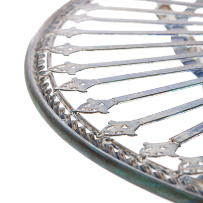 SAFAVIEH Set da bistrot da esterno Saige in ferro vittoriano, 3 pezzi - 28Lx28Px38A