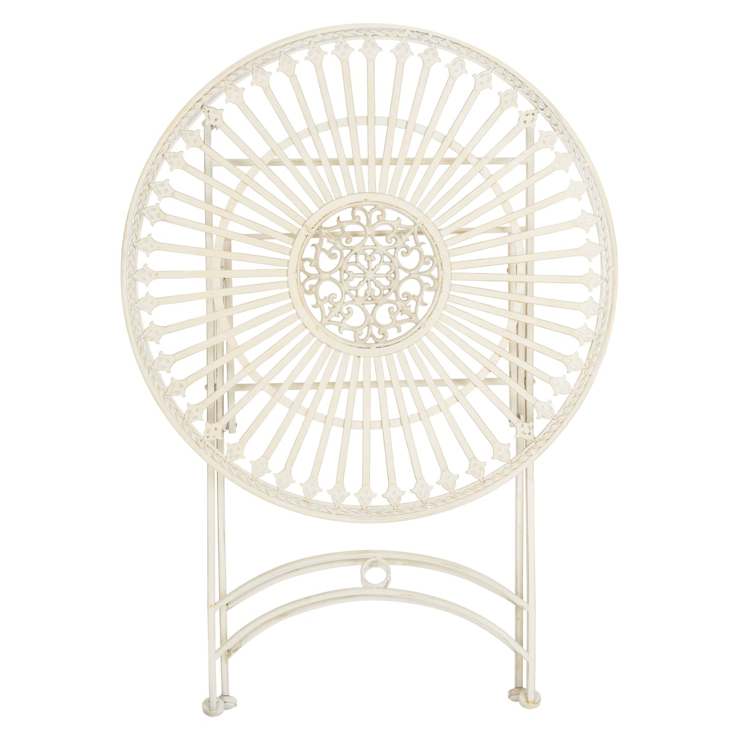 SAFAVIEH Set da bistrot da esterno Saige in ferro vittoriano, 3 pezzi - 28Lx28Px38A