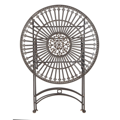 SAFAVIEH Set da bistrot da esterno Saige in ferro vittoriano, 3 pezzi - 28Lx28Px38A