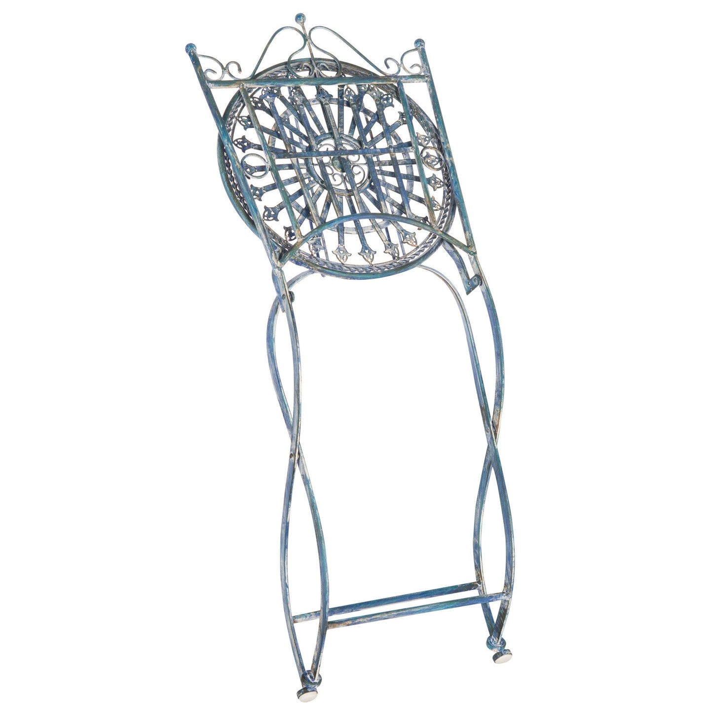 SAFAVIEH Set da bistrot da esterno Saige in ferro vittoriano, 3 pezzi - 28Lx28Px38A