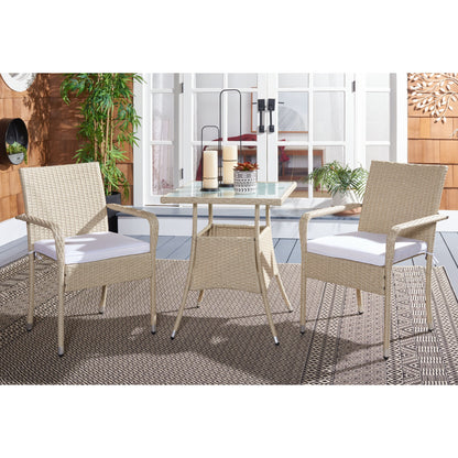SAFAVIEH Set da bistrot Sheva da esterno, 3 pezzi - 24Lx24Px33A
