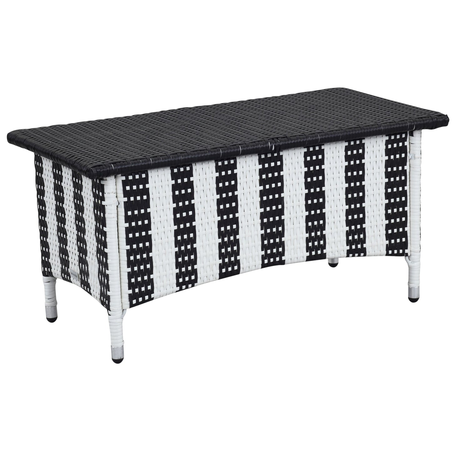 Set da giardino SAFAVIEH Simka marrone/sabbia (4 pezzi) - 43L x 34P x 23A