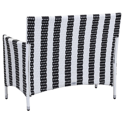 Set da giardino SAFAVIEH Simka marrone/sabbia (4 pezzi) - 43L x 34P x 23A