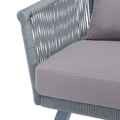 Set da patio in corda SAFAVIEH Outdoor Sneh-Lata da 4 pezzi - 54L x 27P x 26A