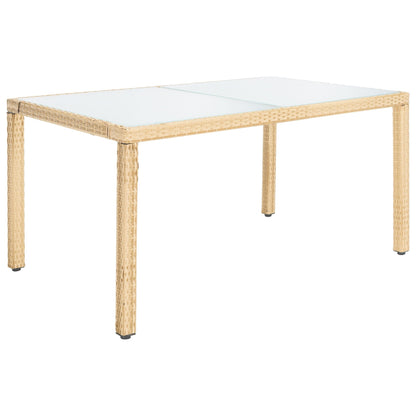 Set da pranzo in vimini SAFAVIEH Outdoor Snezhana da 7 pezzi - 59Lx35Px29A