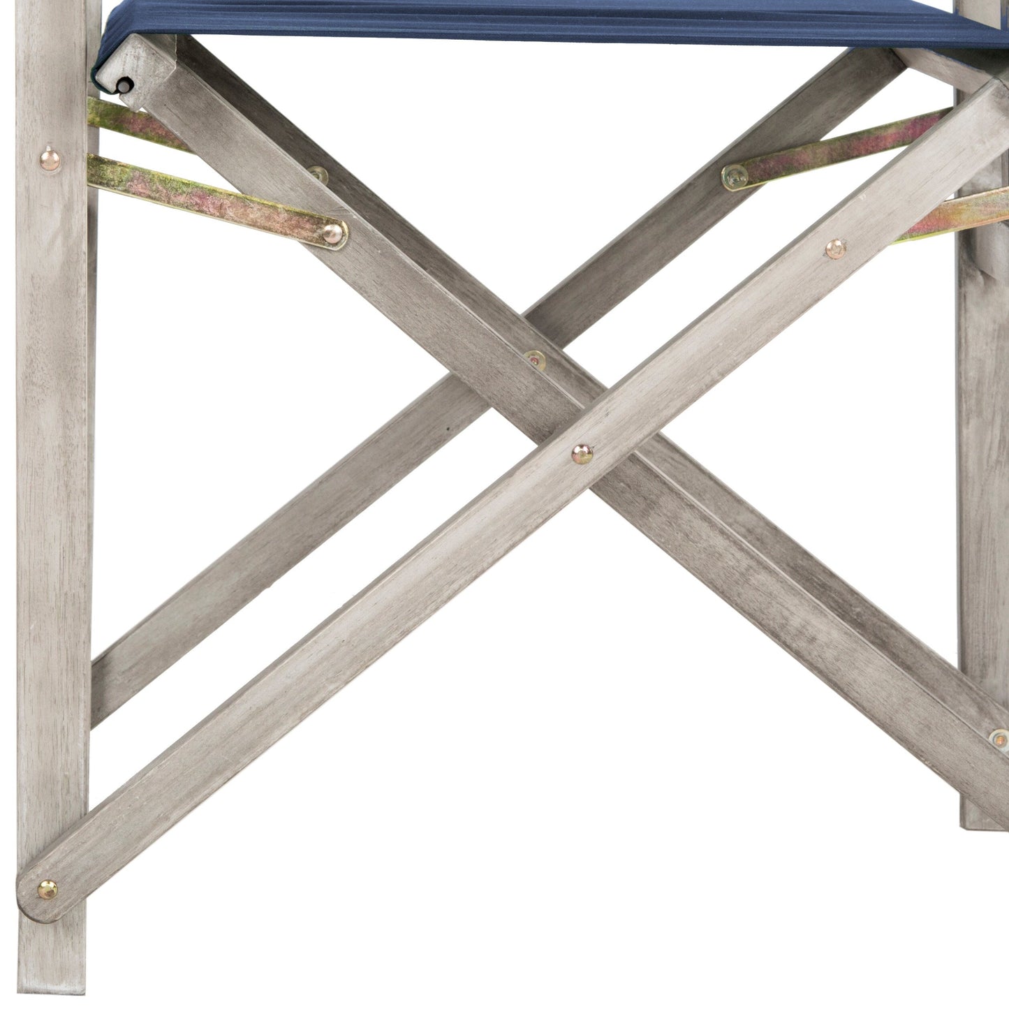 Sedia da regista SAFAVIEH Outdoor Vaira in legno di acacia (set di 2) - 22L x 34P x 21A