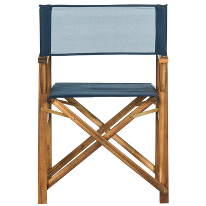 Sedia da regista SAFAVIEH Outdoor Vaira in legno di acacia (set di 2) - 22L x 34P x 21A