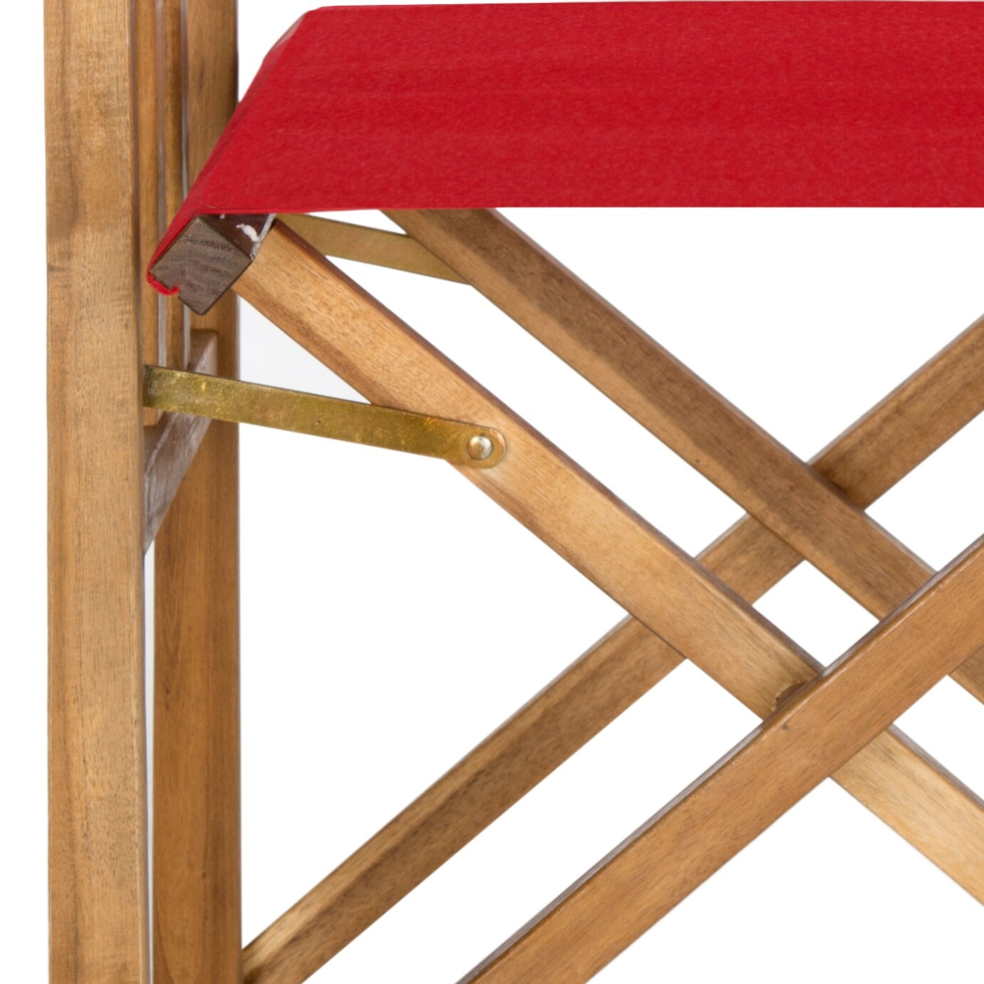 Sedia da regista SAFAVIEH Outdoor Vaira in legno di acacia (set di 2) - 22L x 34P x 21A