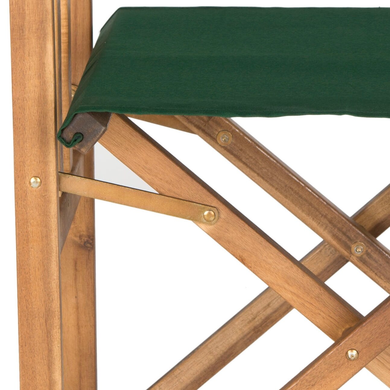 Sedia da regista SAFAVIEH Outdoor Vaira in legno di acacia (set di 2) - 22L x 34P x 21A