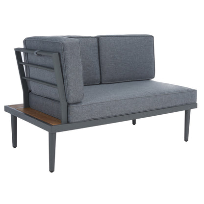 Set da soggiorno angolare Wendela per esterni SAFAVIEH - 47L x 28P x 38A