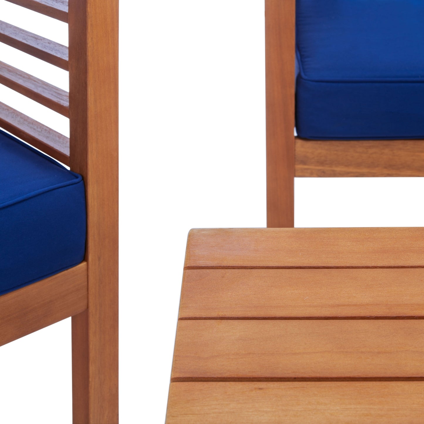 Set da esterno SAFAVIEH Yoselin da 4 pezzi con cuscino decorativo - 51L x 26P x 26A