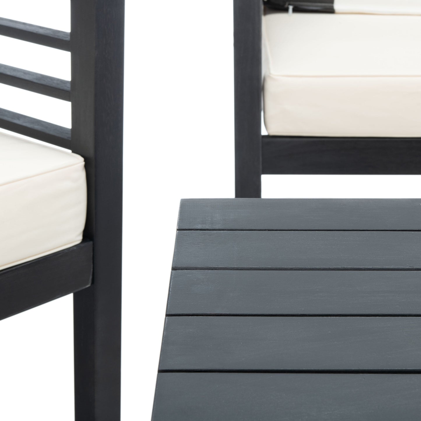 Set da esterno SAFAVIEH Yoselin da 4 pezzi con cuscino decorativo - 51L x 26P x 26A