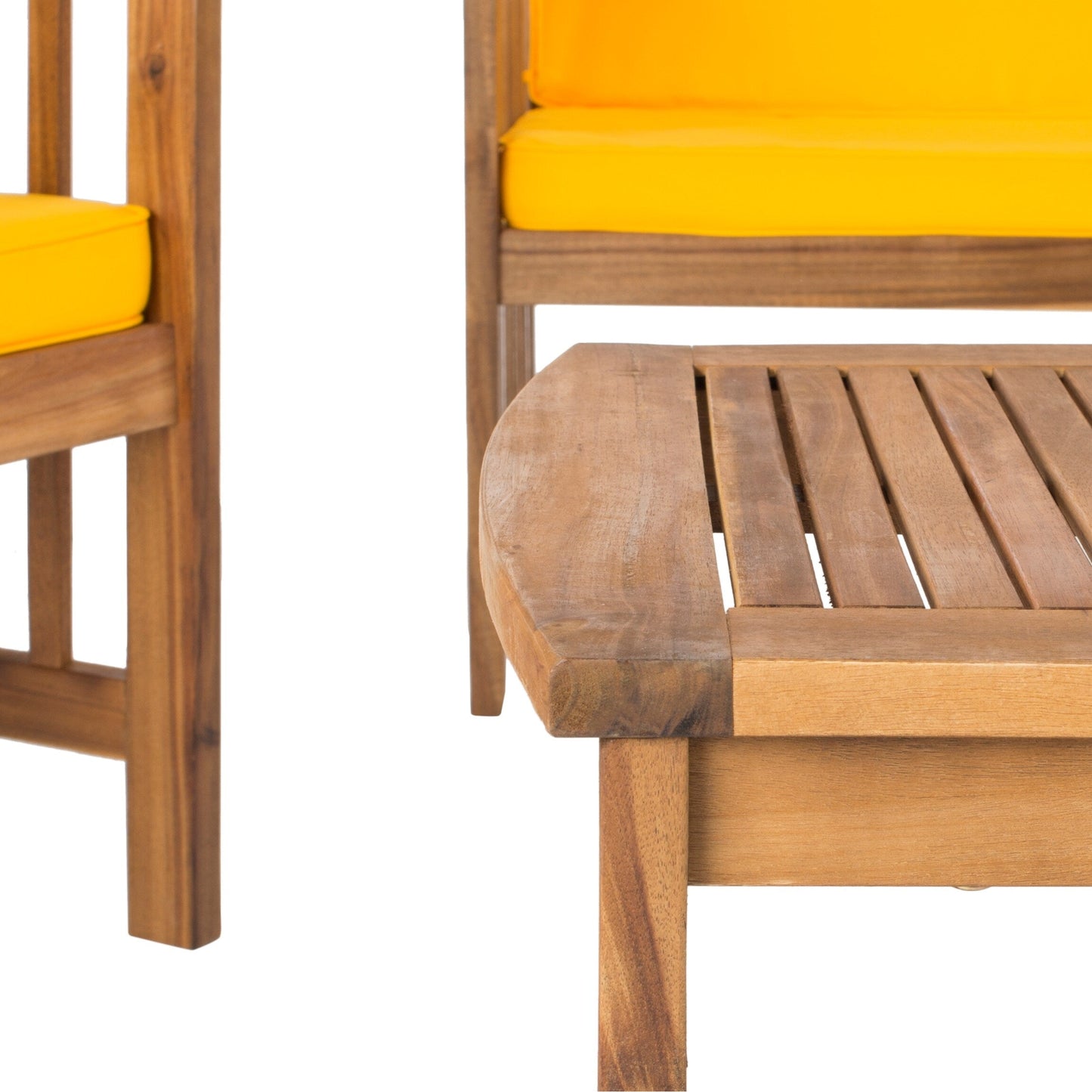 Set da giardino per conversazione Yuliana da 4 pezzi SAFAVIEH Outdoor - 47L x 33P x 26A