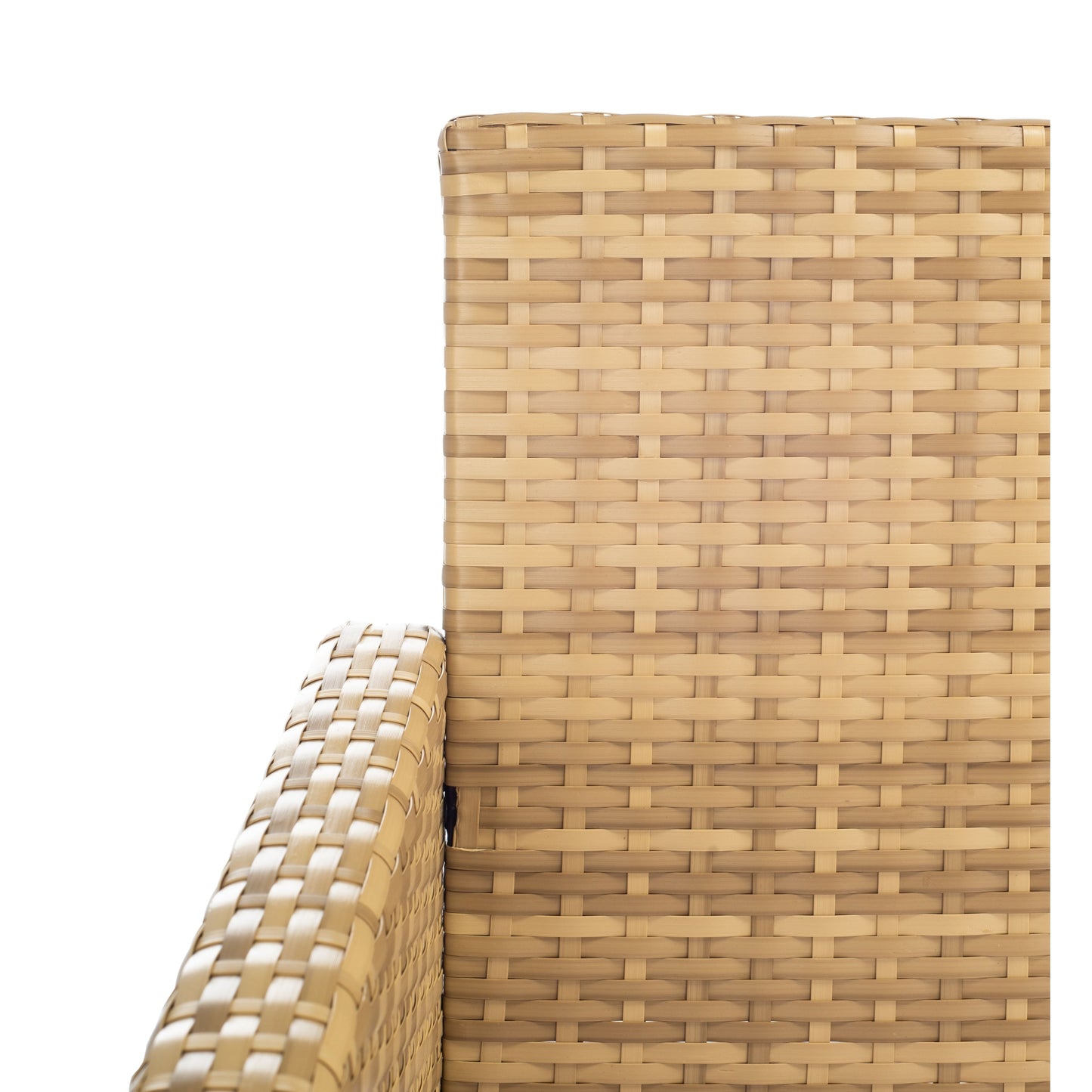 Set da conversazione per patio SAFAVIEH Outdoor Zsolt in vimini/acciaio, 4 pezzi - 42L x 31P x 21A