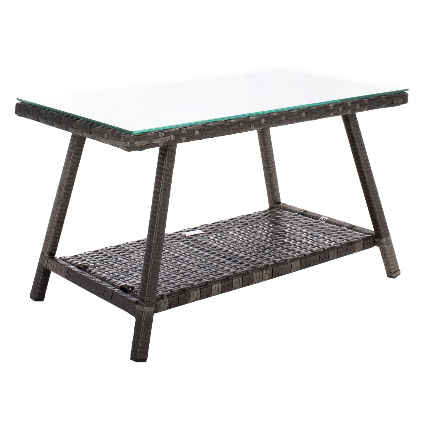 Set da conversazione per patio SAFAVIEH Outdoor Zsolt in vimini/acciaio, 4 pezzi - 42L x 31P x 21A