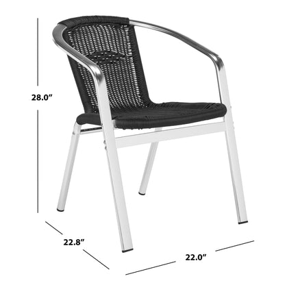 Sedia impilabile per interni ed esterni SAFAVIEH Shelia (set da 2) - 22L x 23P x 28A