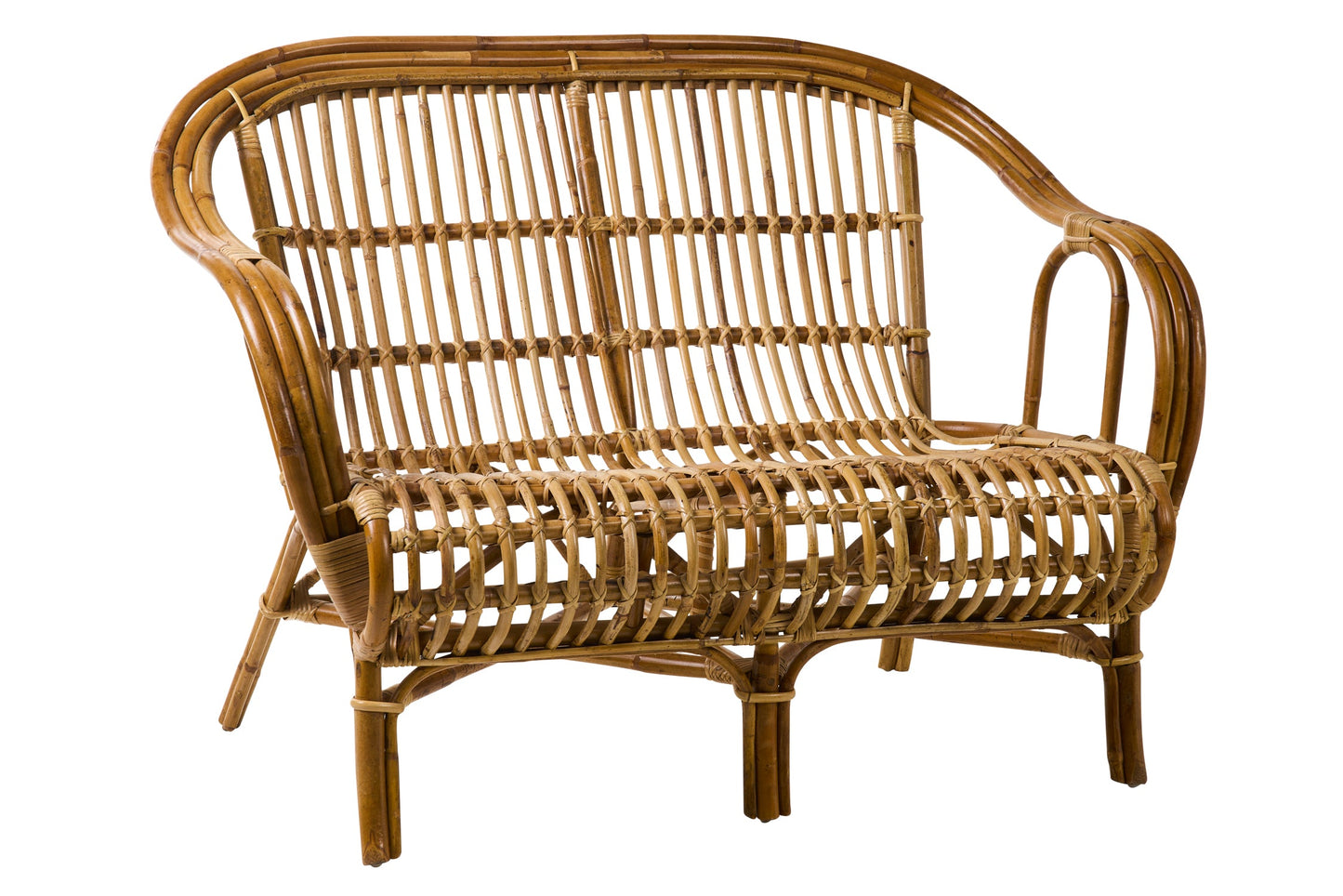 Viviane - Divano 2 posti in rattan