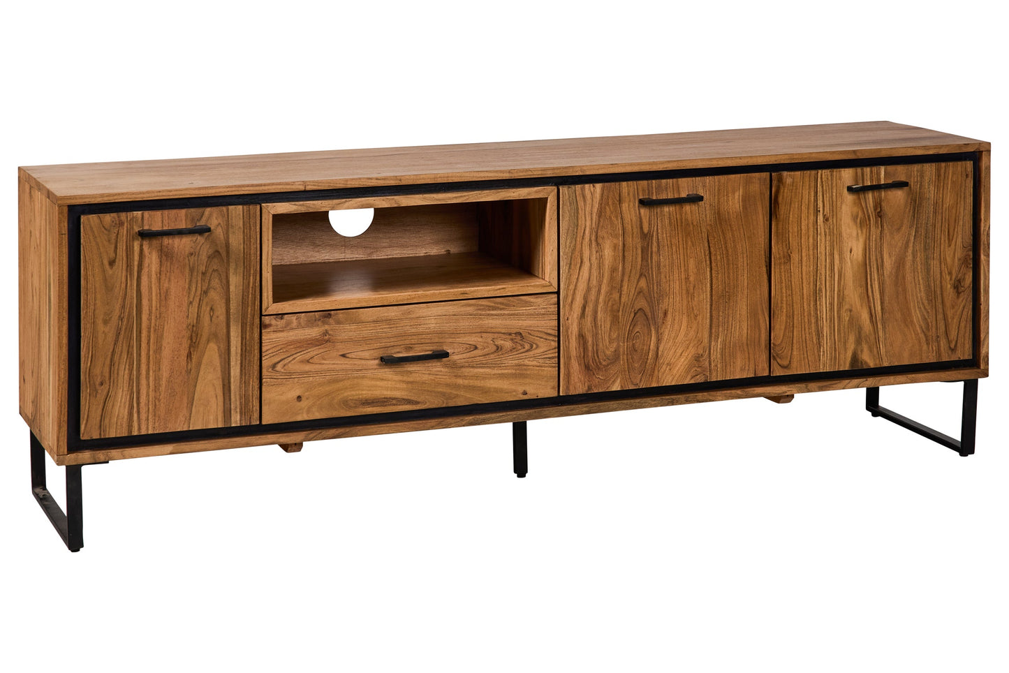 Farley - Mobile Basso Tv 3 Sportelli 1Cassetto 1 Piano Aperto